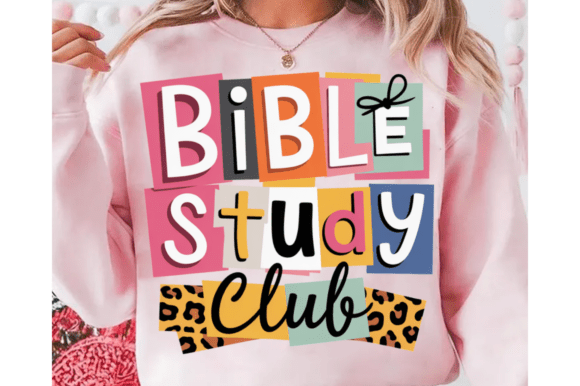 Bible Study Club PNG T-Shirt Designs