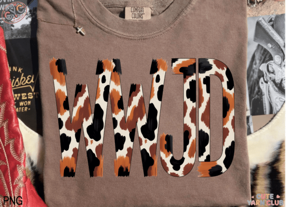 Brushstroke Western Christian PNG Design for T-Shirt Designs