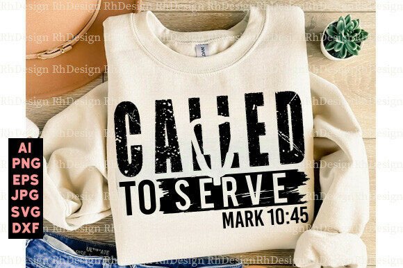 Called to Serve PNG: Christian Nurse T-Shirt Designs