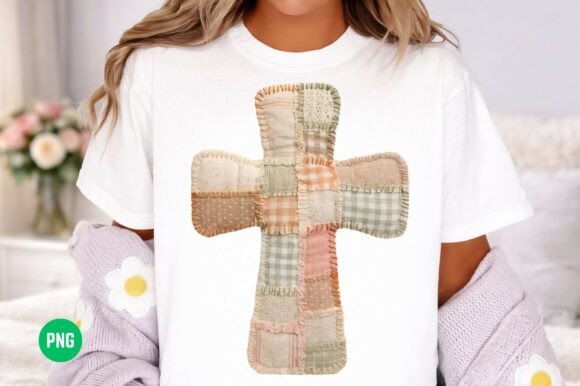 Easter Cross PNG: Christian Cross PNG for T-Shirt Designs