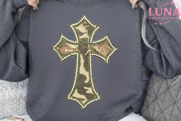 Jesus Camo PNG: Christian Hunting Cam for T-Shirt Designs